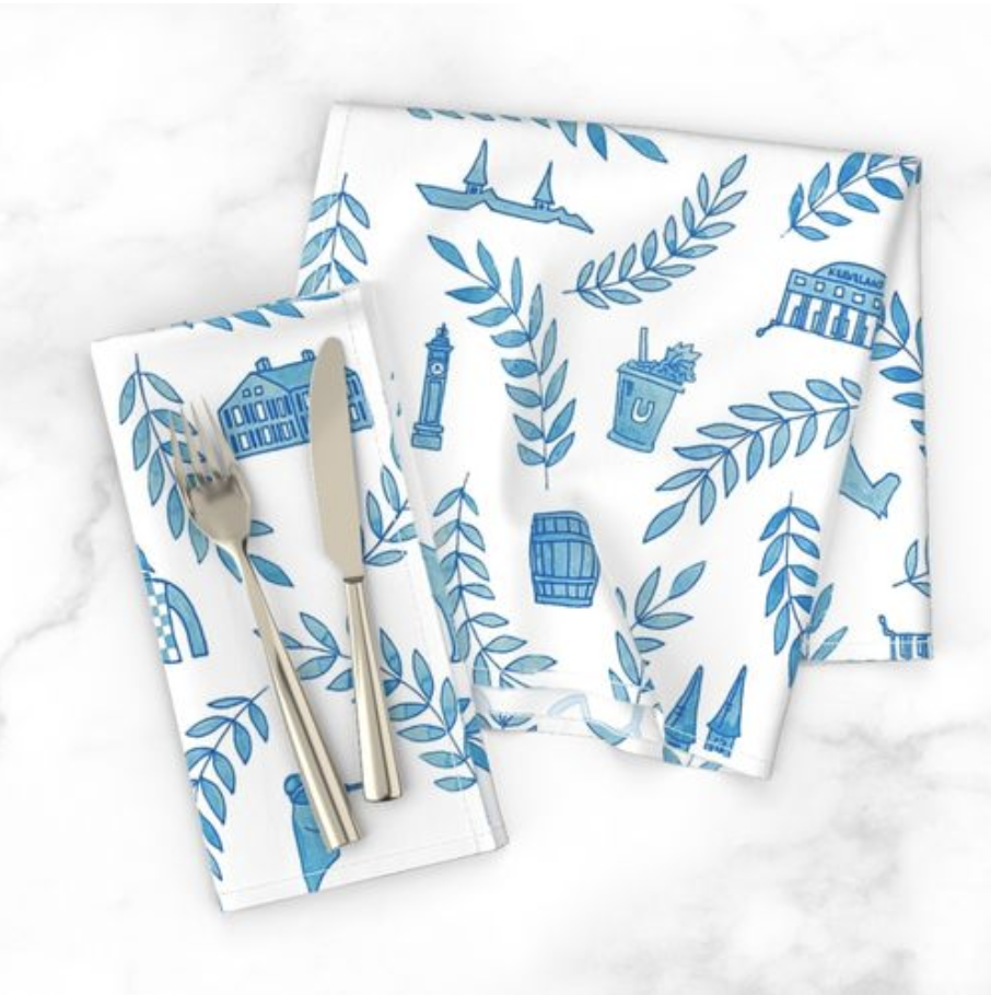 Kentucky Cocktail Napkin (Set of 2)